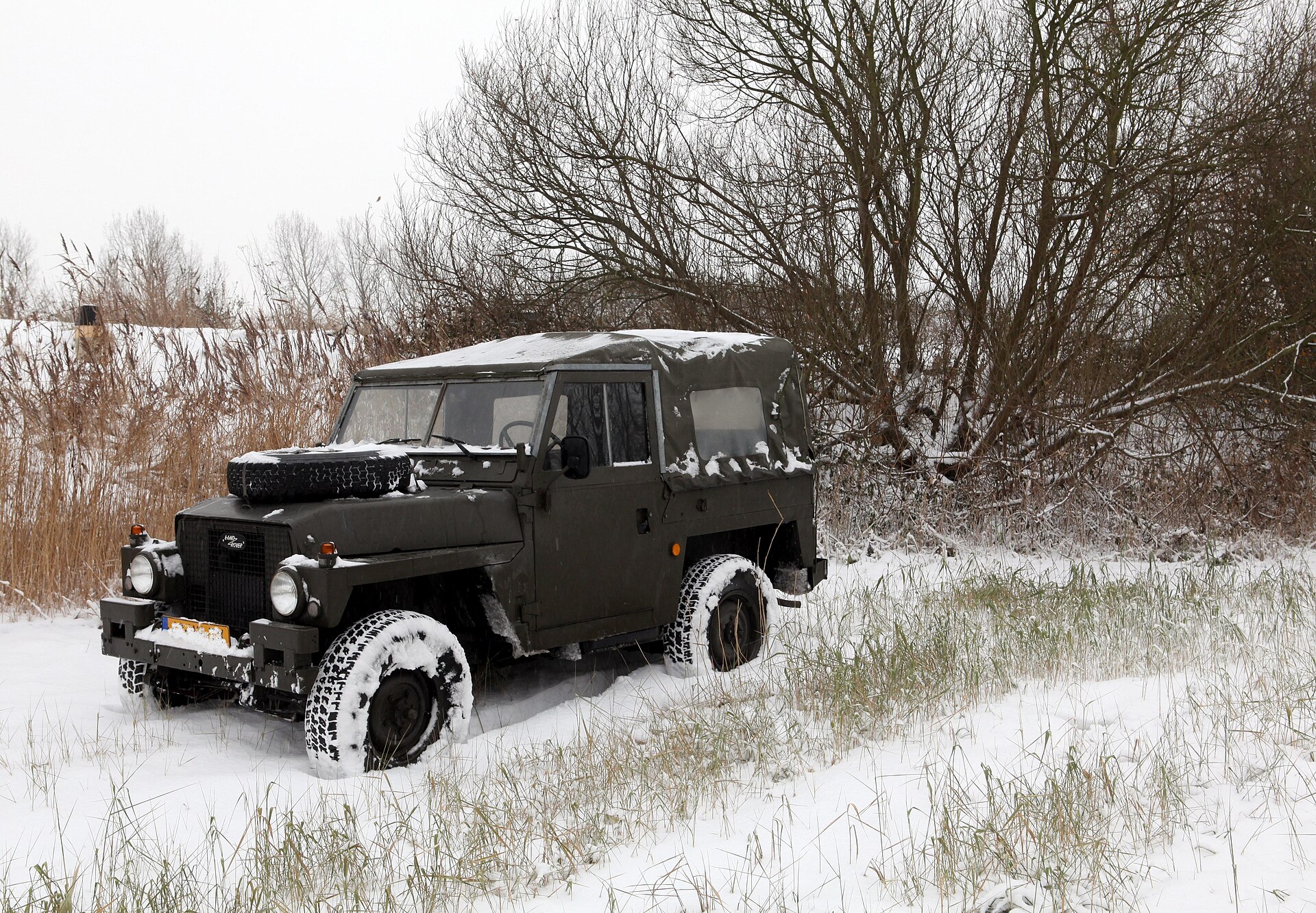 Half Ton Lightweight — Land Rover Series III Lightweight Air Portable, photographed 2010