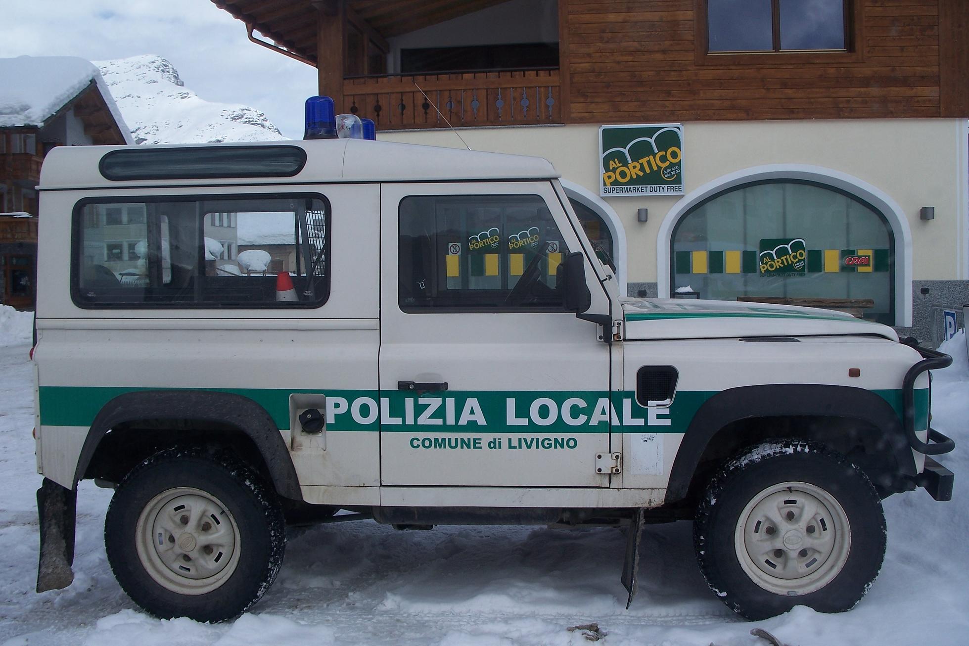 Livinjo policijos ekipažas