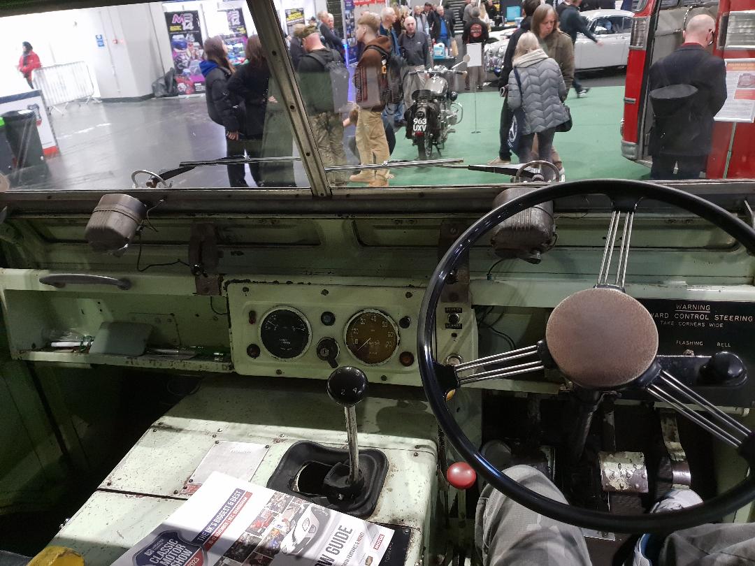 1963 Series IIA Forward Control of the Peterborough Volunteer Fire Brigade at the Classic Motor Show, Birmingham NEC, 2023