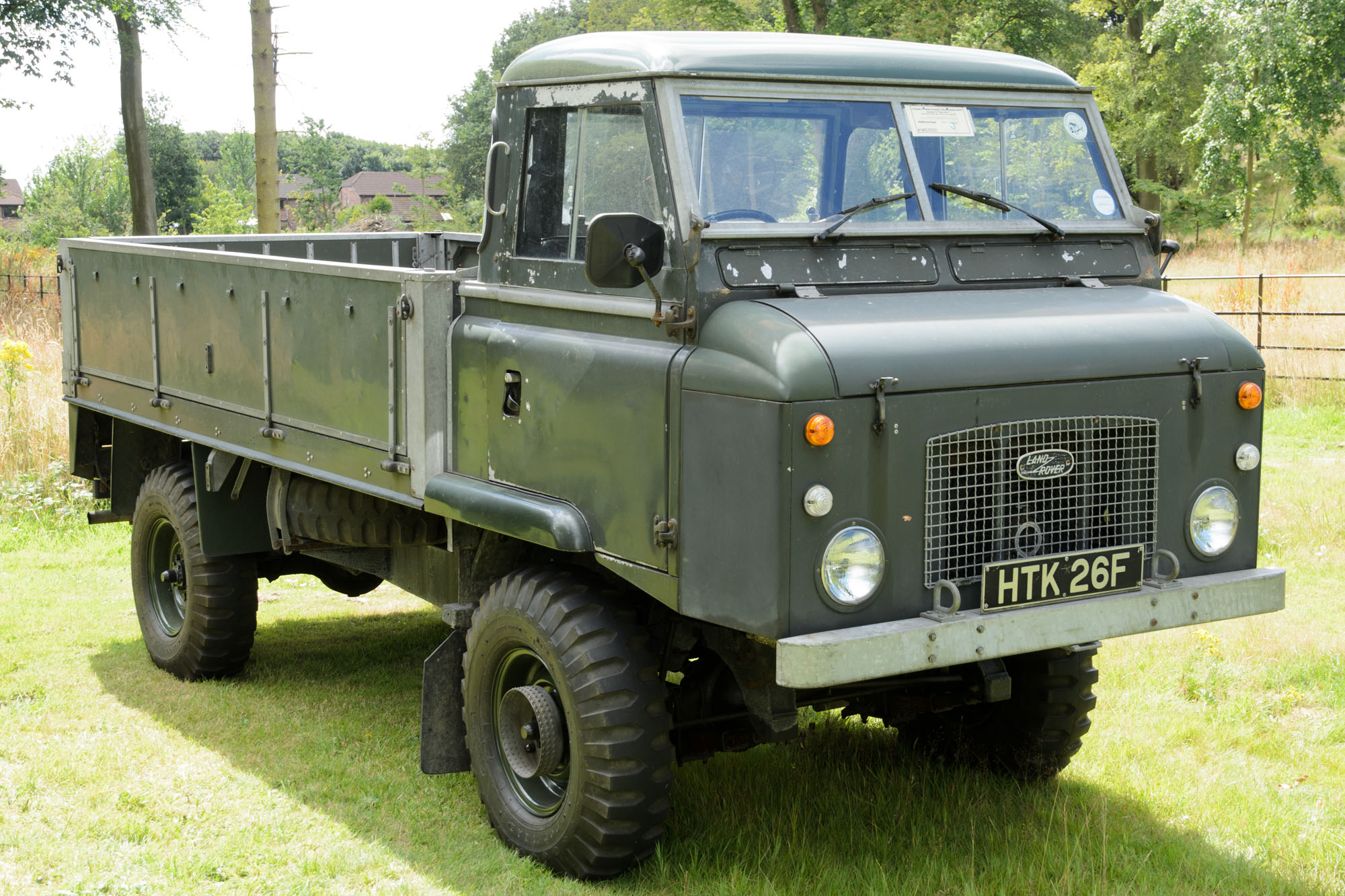 Preserved 1968 Series IIB Forward Control at the Lytham Hall Classic Car Show, 2016
