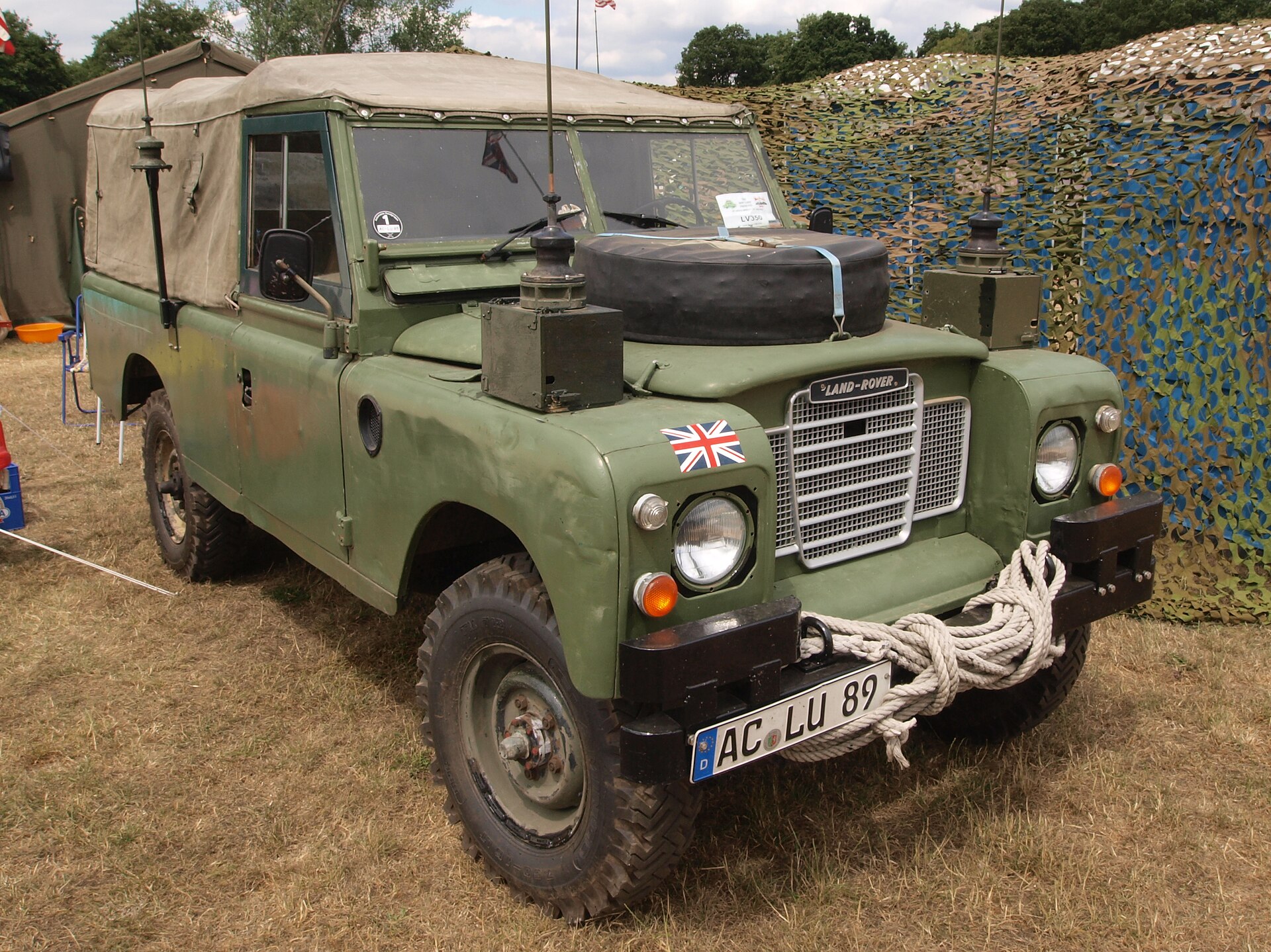 Series III 109″ · UK military — Preserved 1983 Land Rover 109 FFR