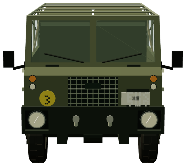 Rapier 101FC — front view, registry 3D render