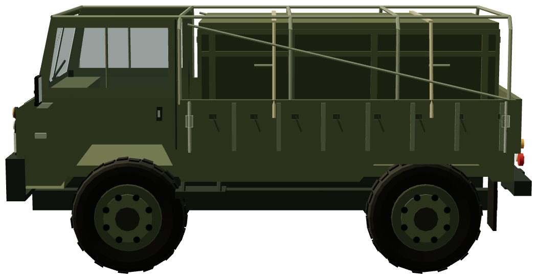 Rapier 101FC — side view, registry 3D render
