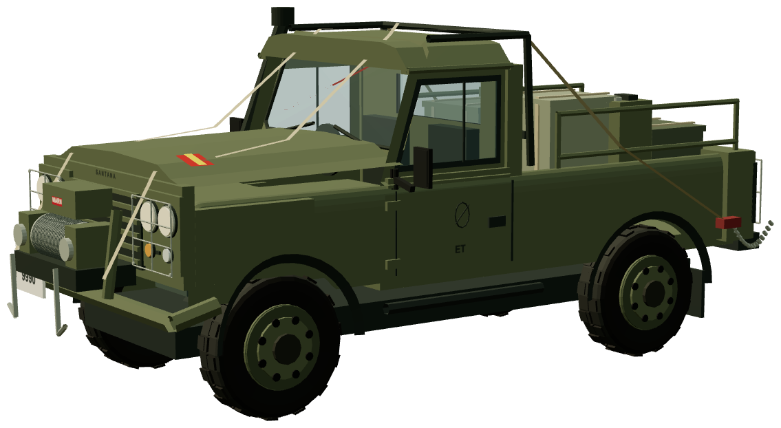 Special Operations Aníbal — three-quarter view, registry 3D render