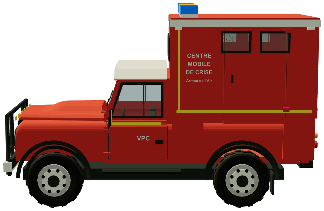 VPC · Armée de l’Air — side view, registry 3D render