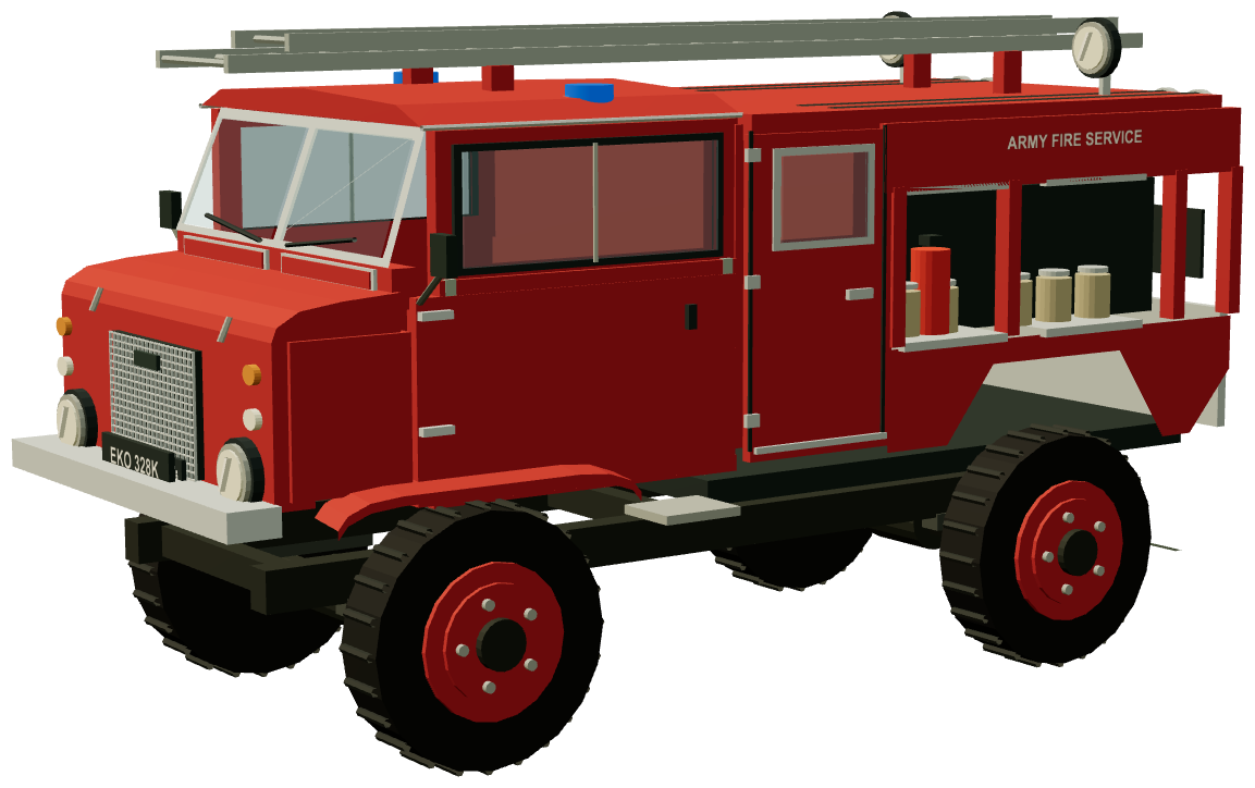 Army Fire Service HCB-Angus FC — three-quarter view, registry 3D render