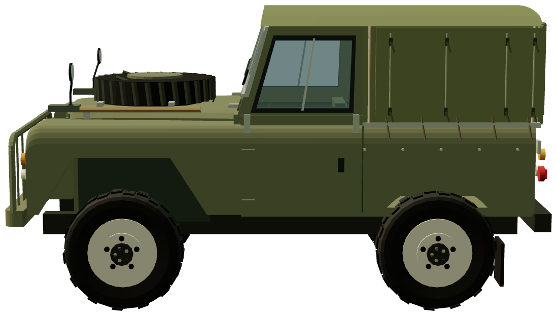 Series II 88 — side view, registry 3D render
