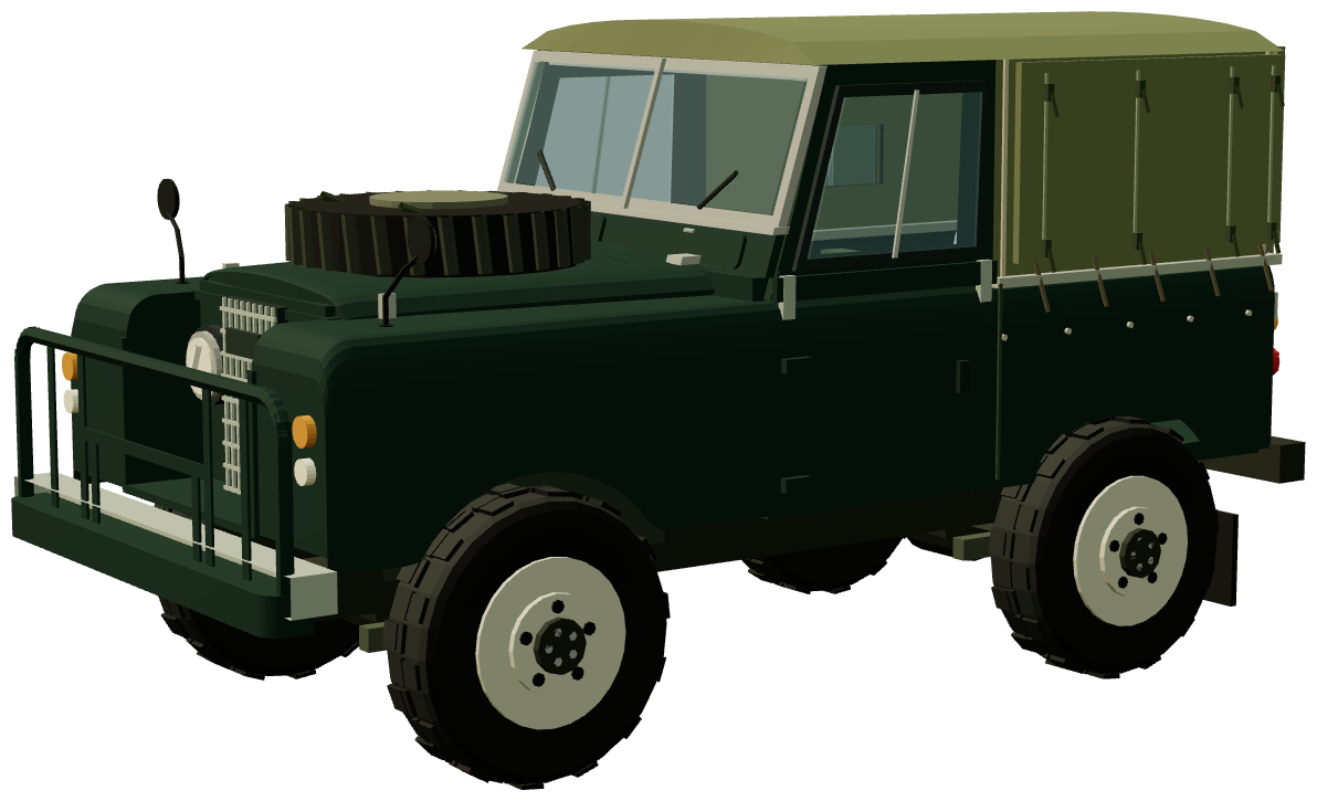 Series II Command Recon — three-quarter view, registry 3D render