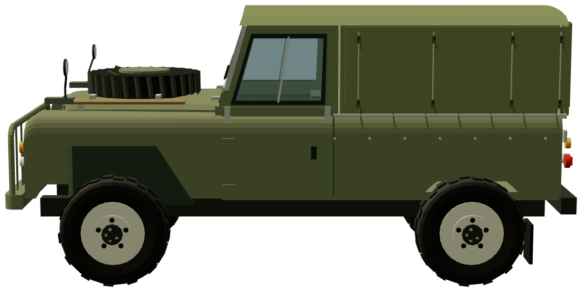 Series II 109 — side view, registry 3D render