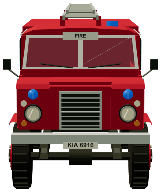 Bates FC L4P — front view, registry 3D render