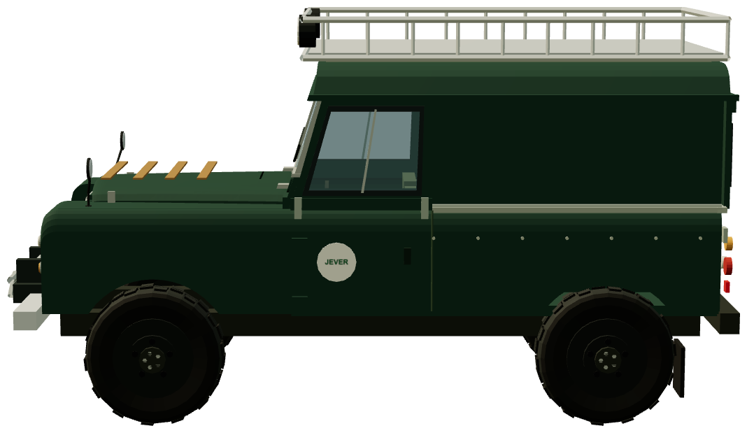 Beer Landy Series III Bar — side view, registry 3D render