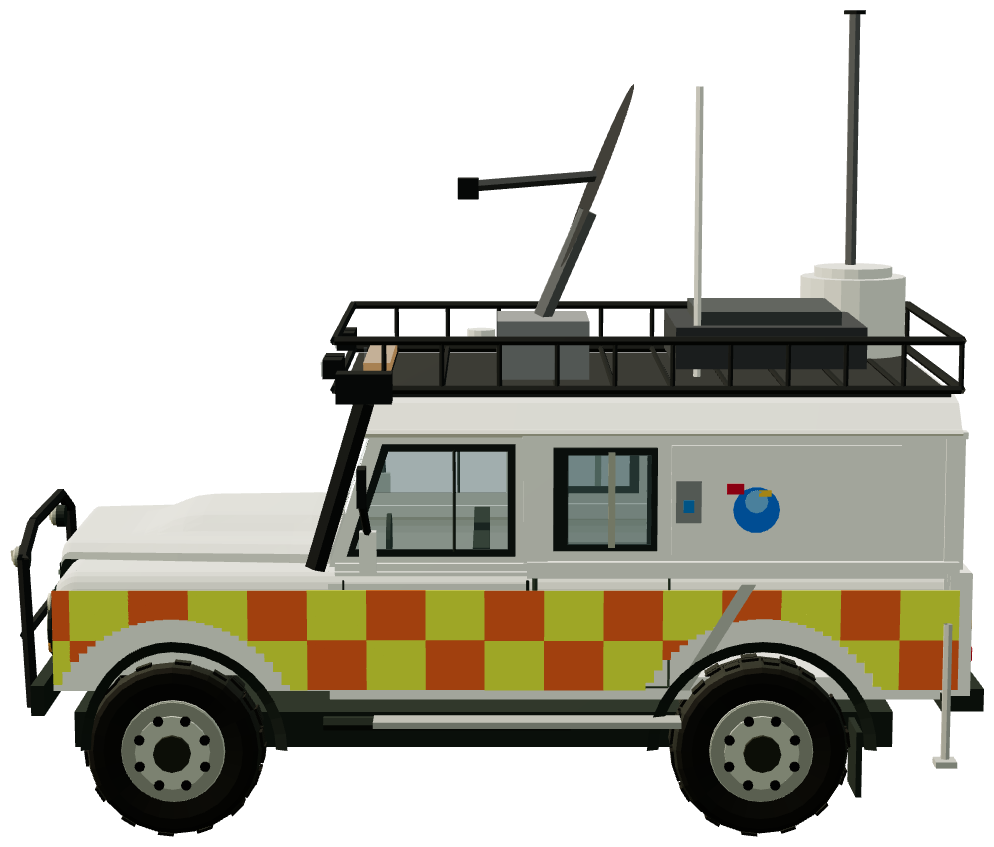BT Defender Tactical Command Unit — side view, registry 3D render