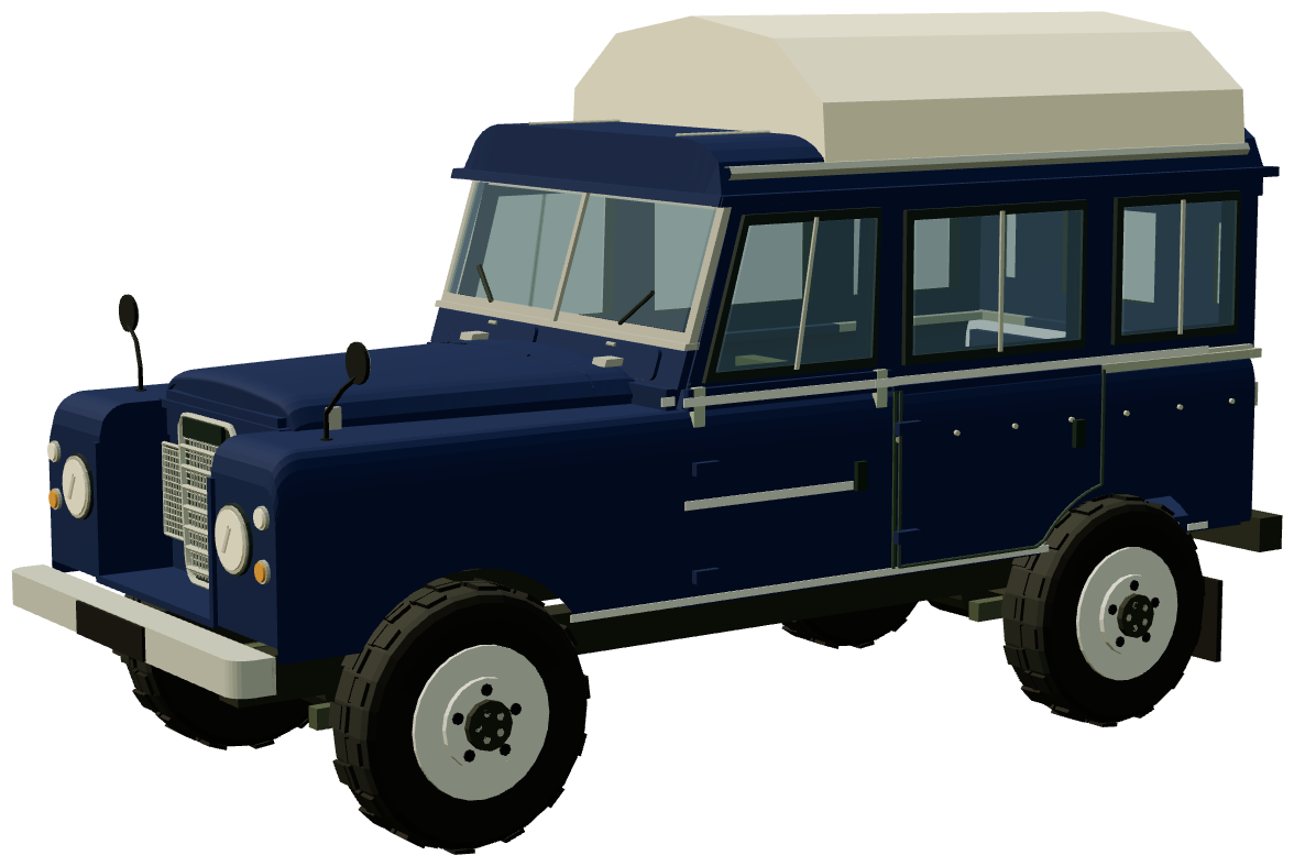Carawagon de Luxe — three-quarter view, registry 3D render