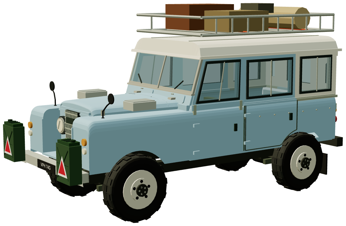 Carawagon Ultimate — three-quarter view, registry 3D render
