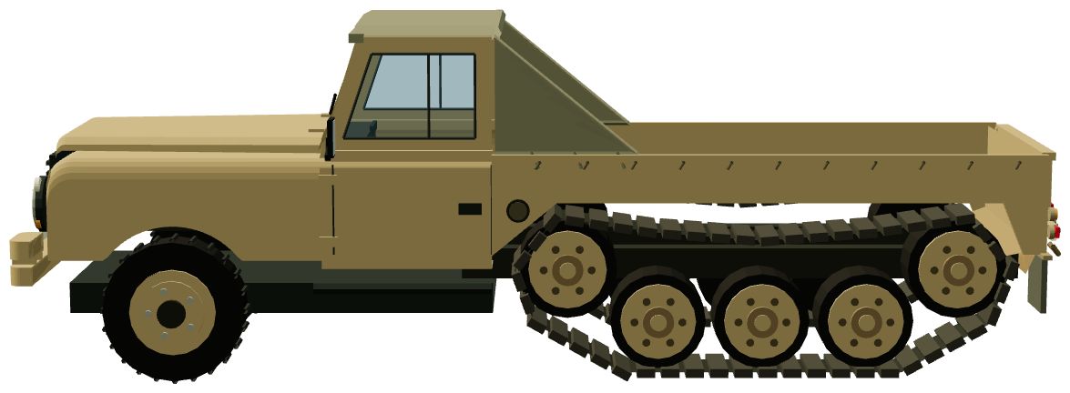 Centaur — side view, registry 3D render