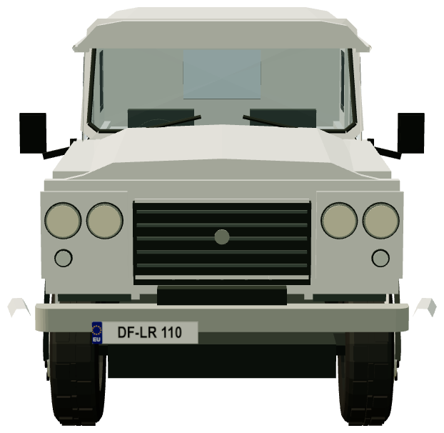 Santana PS-10 90 Shortline — front view, registry 3D render