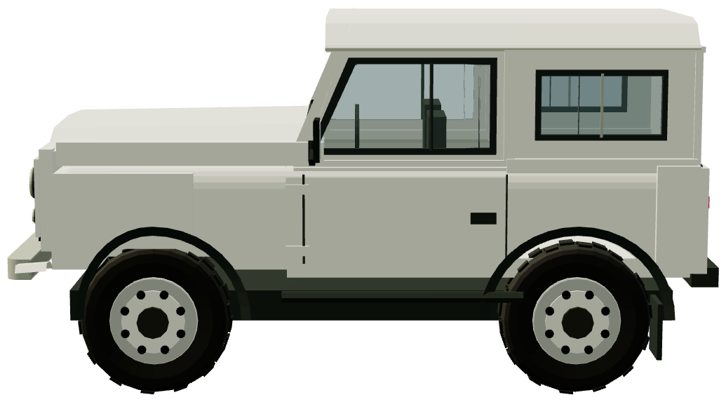 Santana PS-10 90 Shortline — side view, registry 3D render