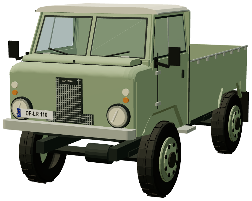 Santana 1300 — front three-quarter render