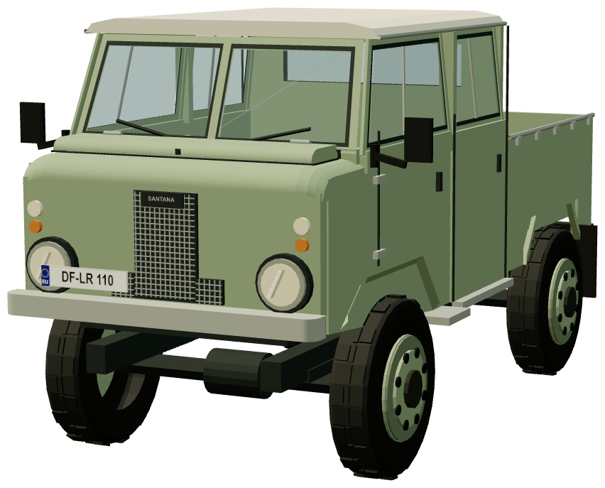Santana 1300 — front three-quarter render
