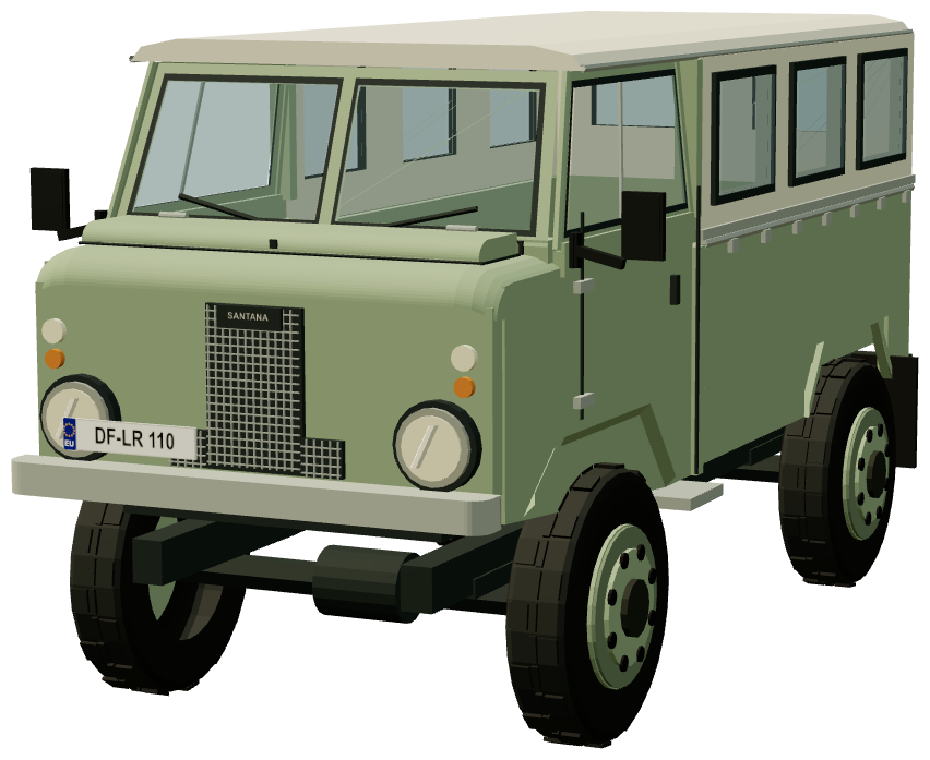 Santana 1300 — front three-quarter render