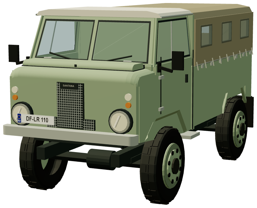 Santana 1300 — front three-quarter render