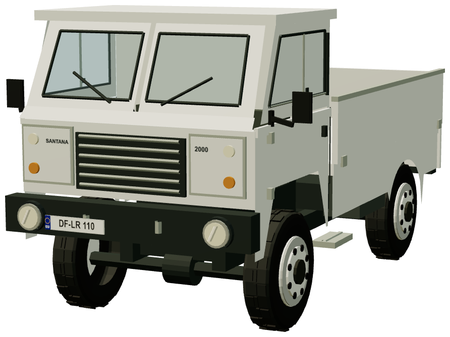 Santana 2000 FC Tray — front three-quarter render