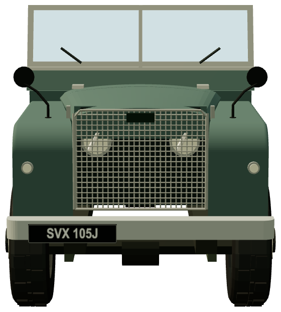 Series I 80″ — front view, registry 3D render