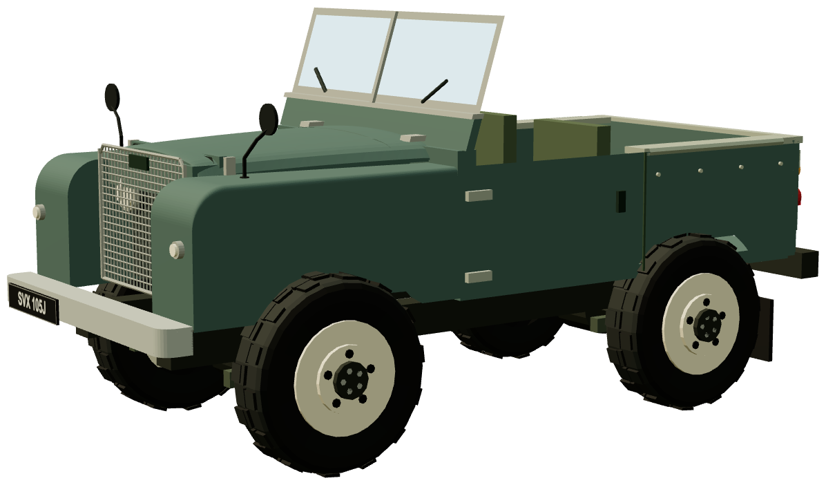 Series I 80″ — three-quarter view, registry 3D render