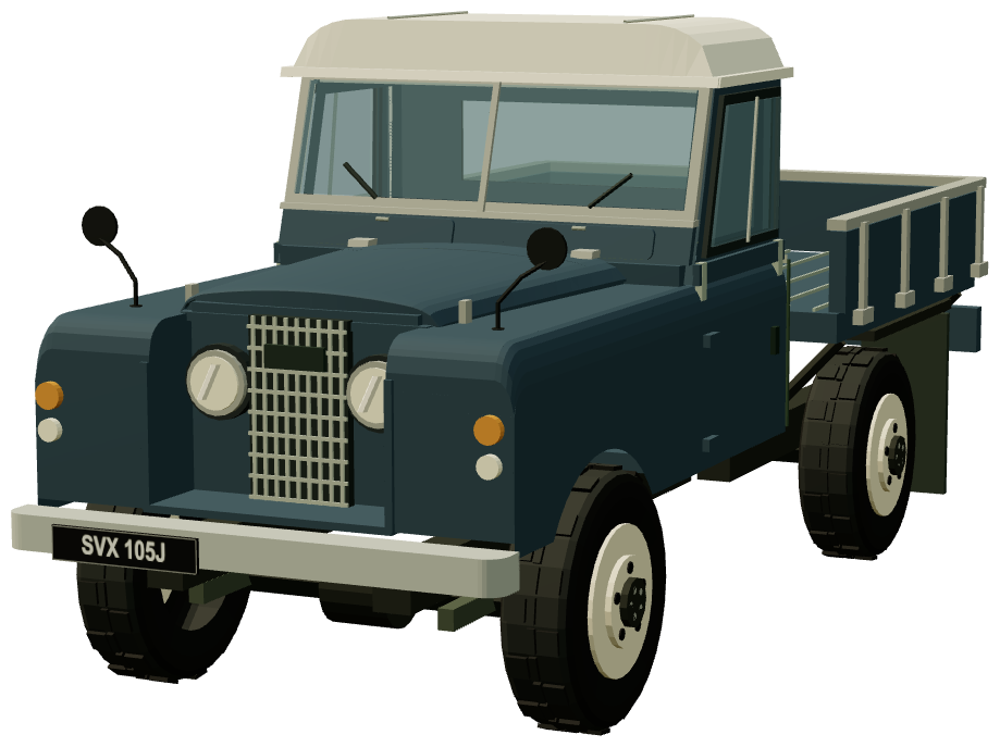 Land Rover Series II 109-inch, Land Rover Series I 80-inch, station wagon body