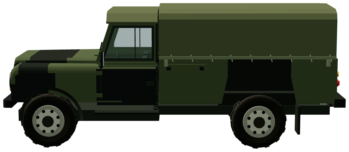 127″ rapier — side view, registry 3D render