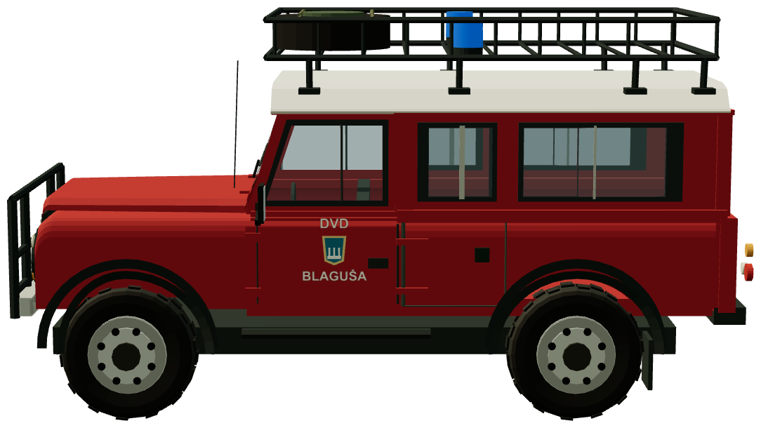 DVD Blaguša 110 — side view, registry 3D render