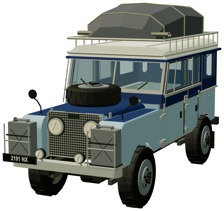 Encounter Overland — 2191 NX — front three-quarter view, registry 3D render
