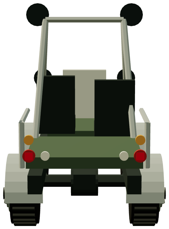 Farmer's Friend — rear view, registry 3D render
