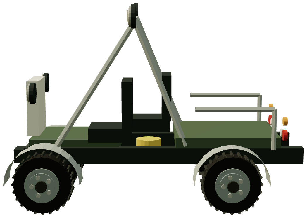 Farmer's Friend — side view, registry 3D render