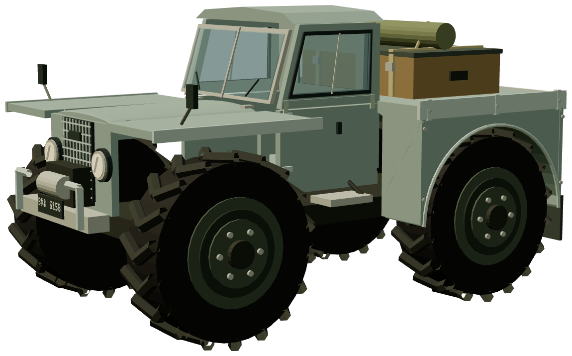 Forest Rover — three-quarter view, registry 3D render