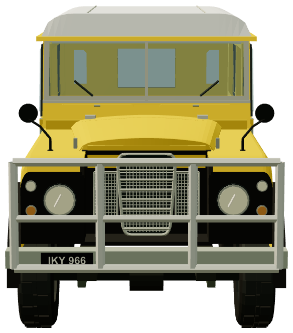 GAME Yellow Devil — front view, registry 3D render