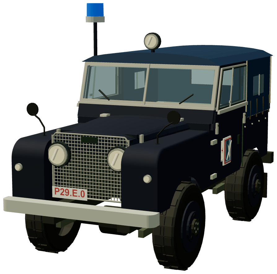 Gendarmerie Belge 80 — front three-quarter render