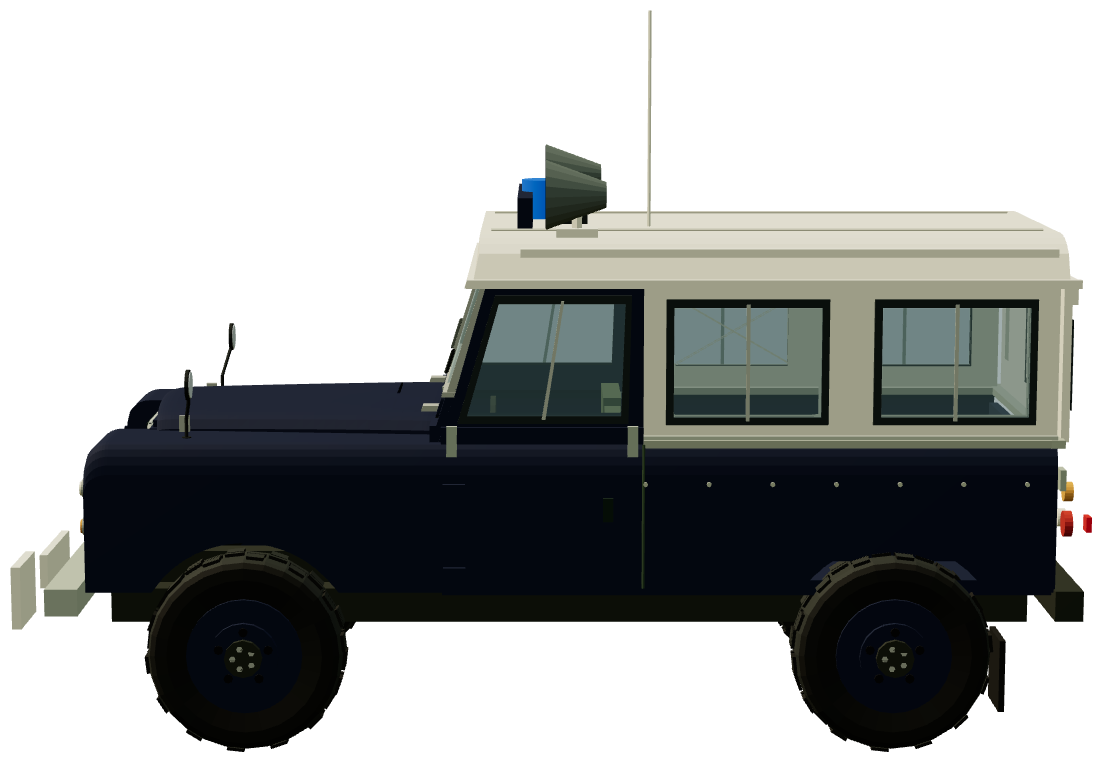 Hong Kong Police Series III — side view, registry 3D render
