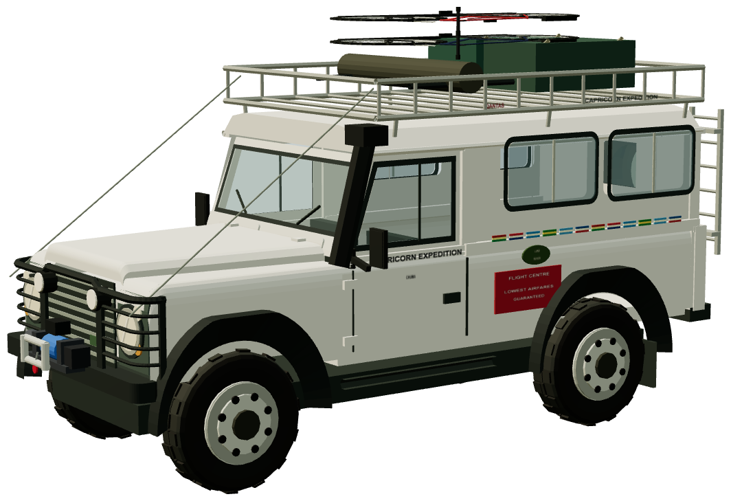 Capricorn Expedition — Chuma — three-quarter view, registry 3D render