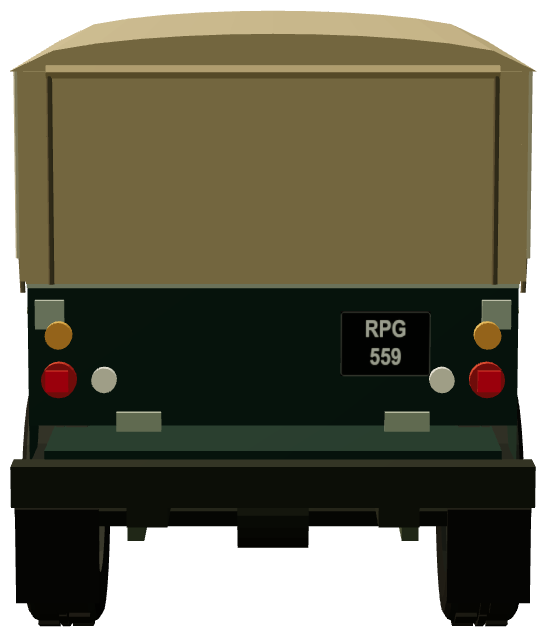 Imperial College Africa and Americas — Series I 80 — rear view, registry 3D render