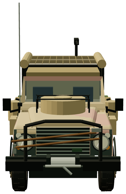 KILCAR QRIH LAD One Ten Soft Top — front view, registry 3D render