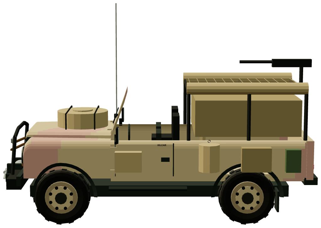 KILCAR QRIH LAD One Ten Soft Top — side view, registry 3D render