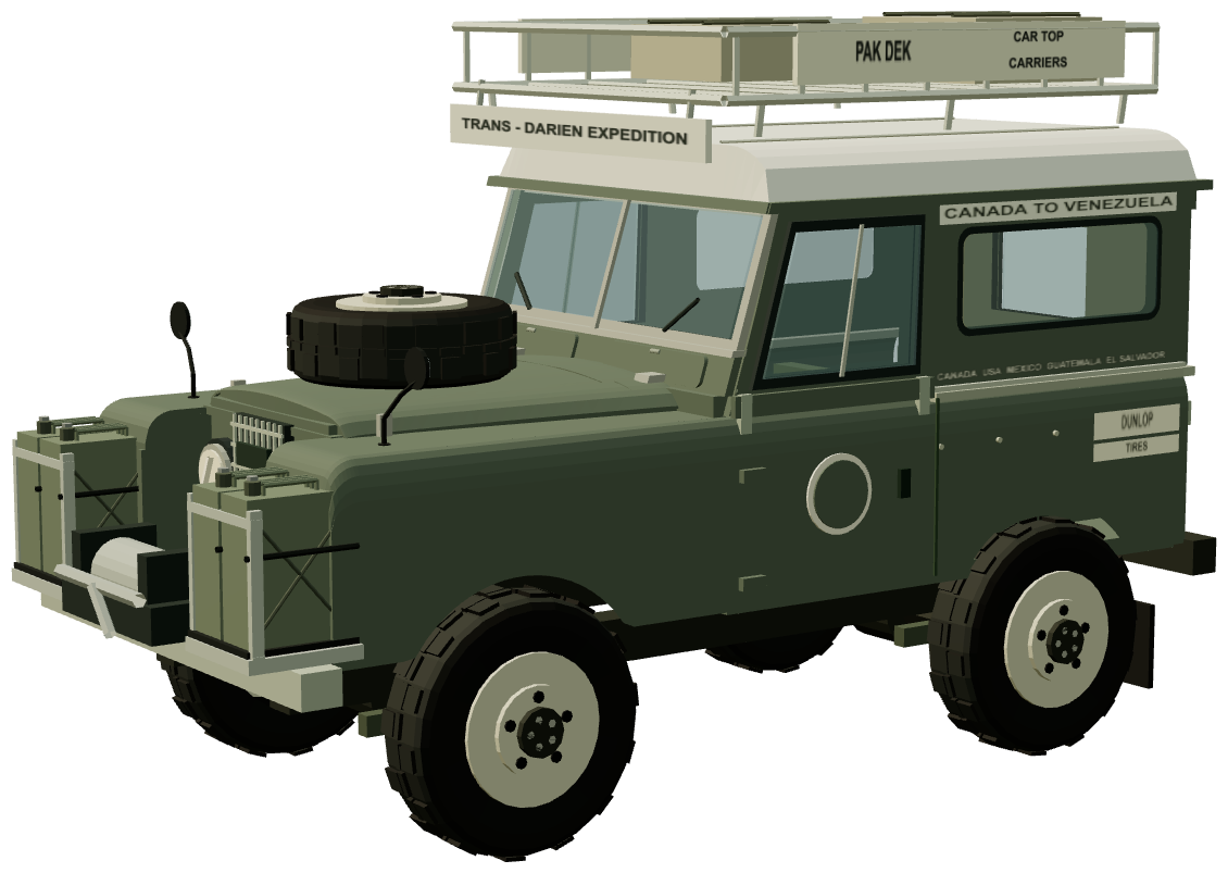La Cucaracha Cariñosa — three-quarter view, registry 3D render