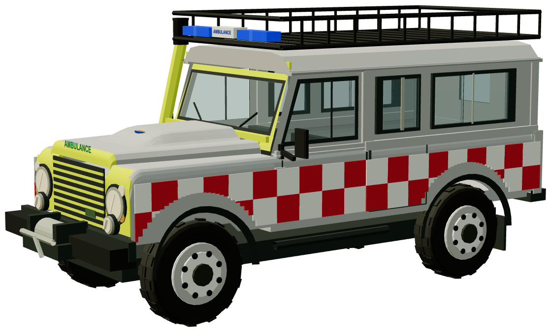 Langdale and Ambleside MRT Defender — three-quarter view, registry 3D render
