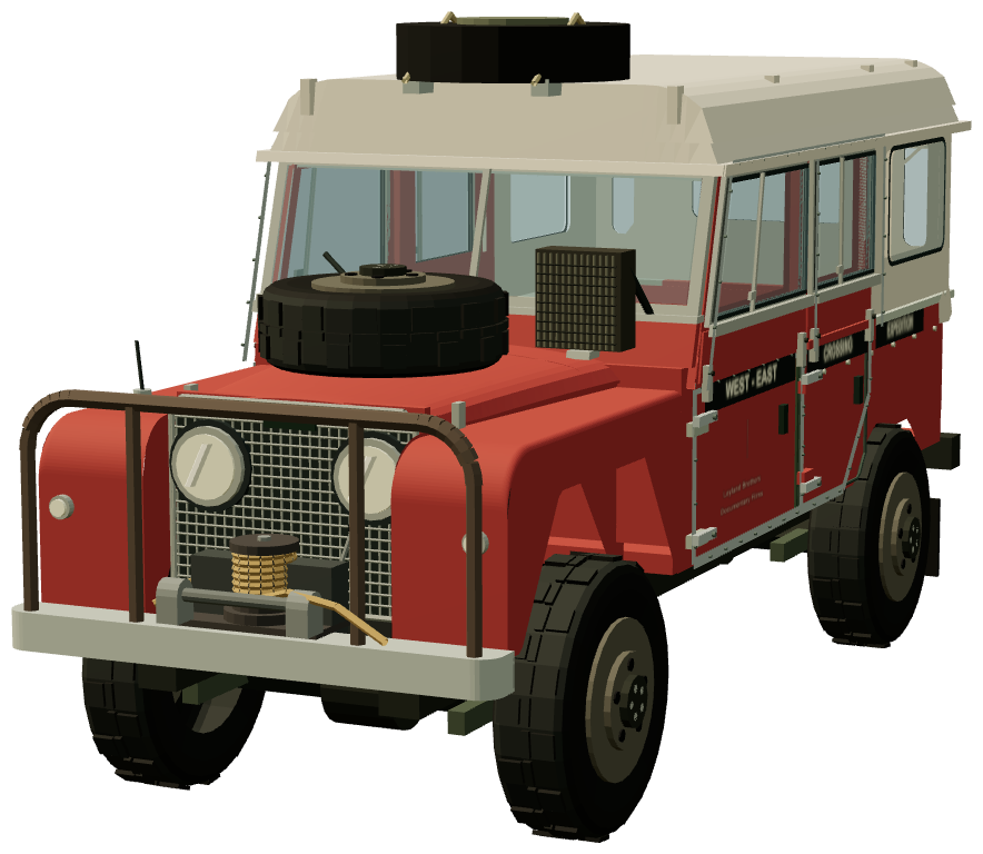 Leyland Brothers’ Series I — front three-quarter view, registry 3D render
