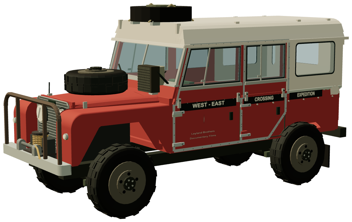Leyland Brothers’ Series I — three-quarter view, registry 3D render