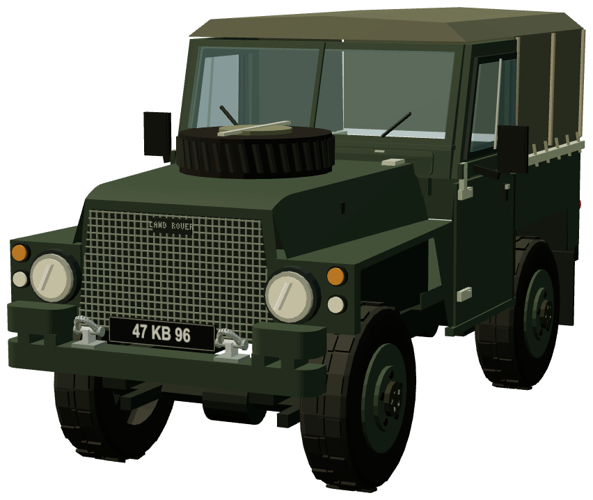 Half Ton Lightweight — front three-quarter view, registry 3D render