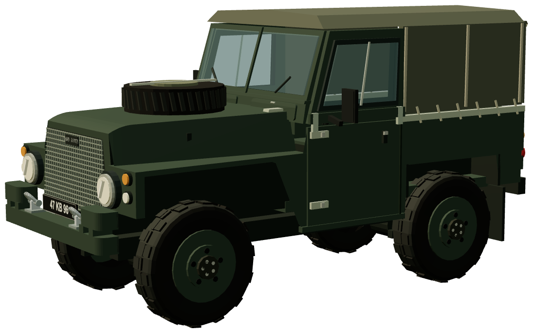 Half Ton Lightweight — three-quarter view, registry 3D render