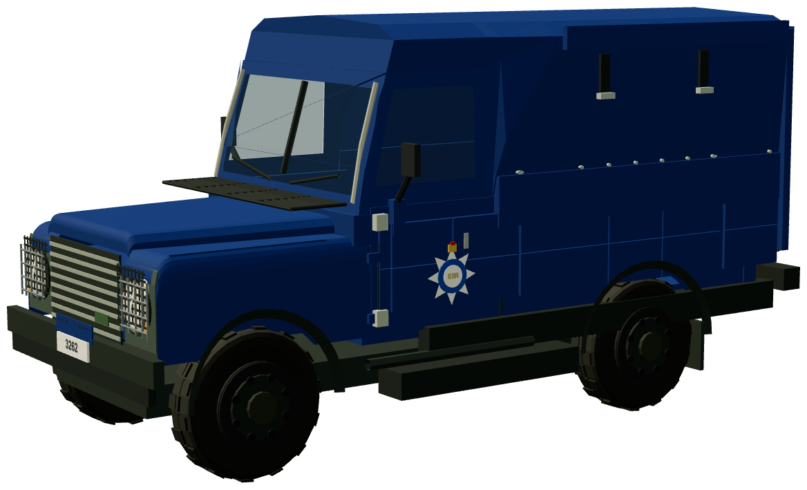 MDP Special Escort Group Armoured 110 — three-quarter view, registry 3D render