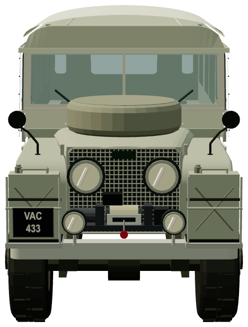 Mzuri — George and Jinx Rodger’s Series I 107 — front view, registry 3D render